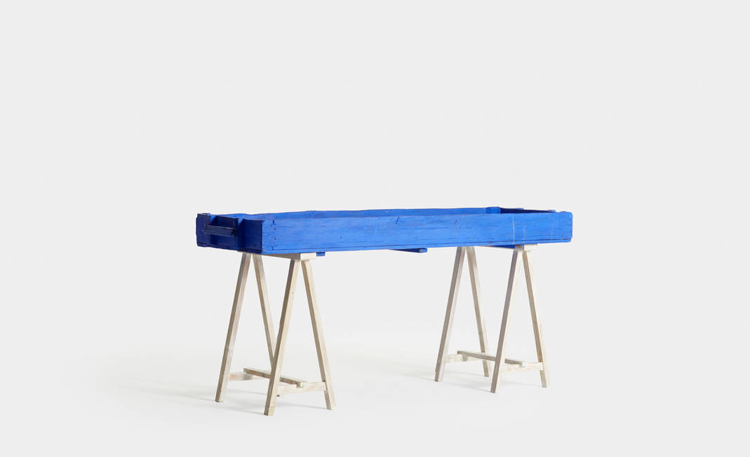 Blue Counter With Drawer | Crimons