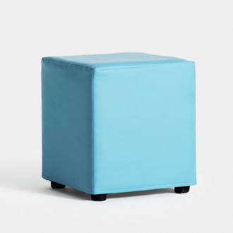Turquoise Bos Pouf | Crimons
